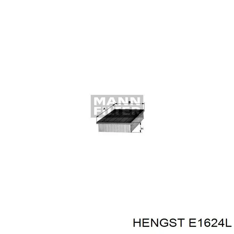 E1624L Hengst filtro de aire