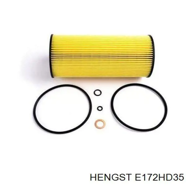 E172HD35 Hengst filtro de aceite