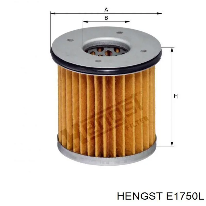 E1750L Hengst filtro de aire