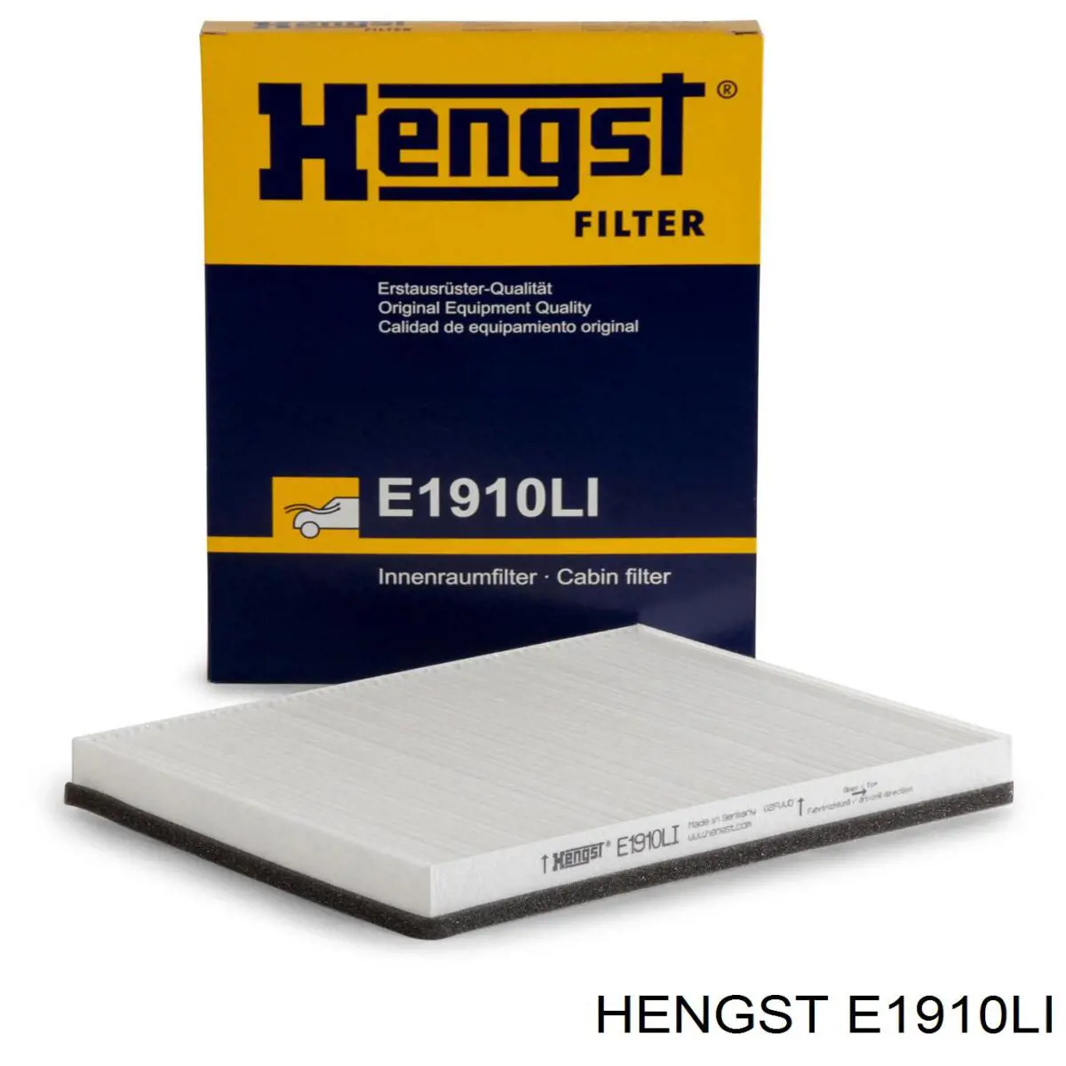 E1910LI Hengst filtro habitáculo