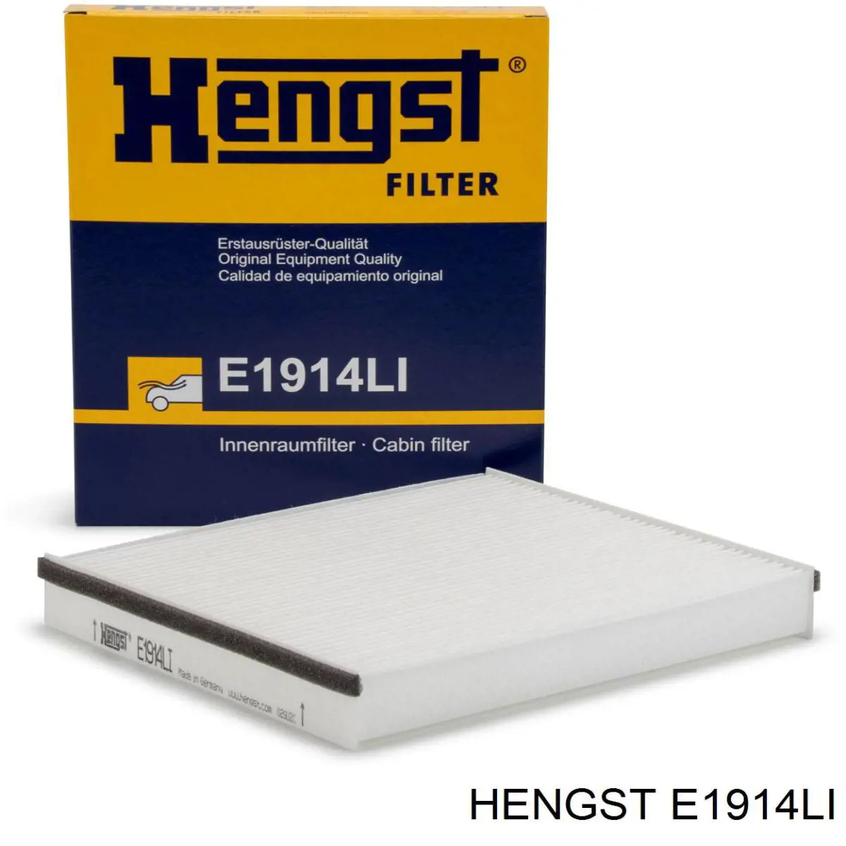 E1914LI Hengst filtro habitáculo