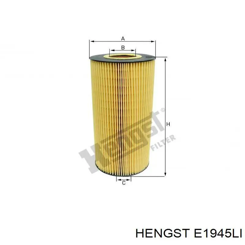 Filtro de cabina Hengst E1945LI precio, desde 19,34 EUR
