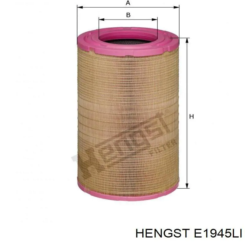 E1945LI Hengst filtro habitáculo