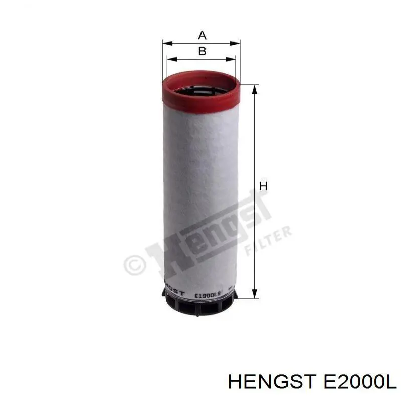 El filtro de aire Hengst E1867L precio, desde 34,03 EUR