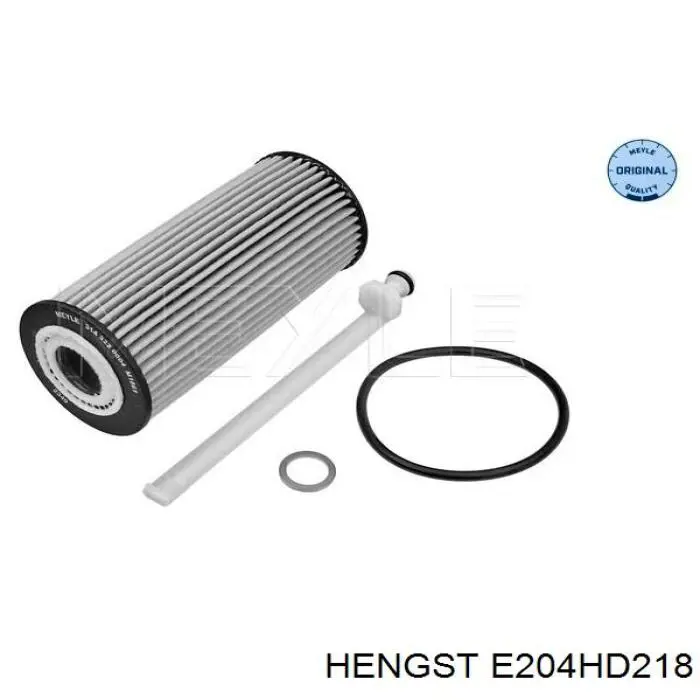 E204HD218 Hengst filtro de aceite