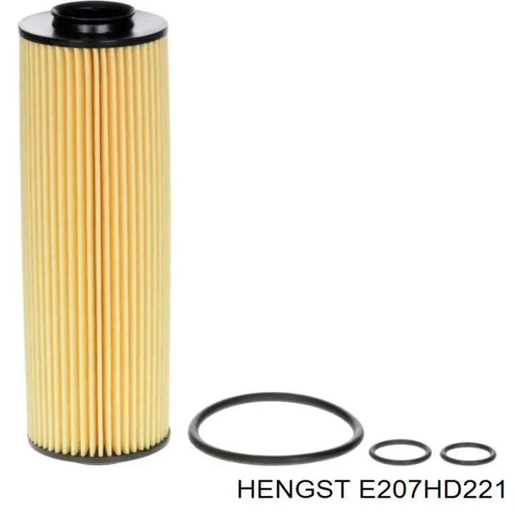 Filtro de aceite motor Hengst E207HD221