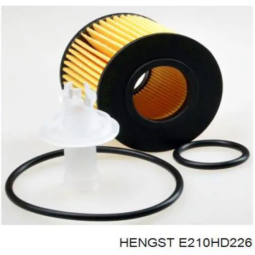 Filtro de aceite motor Hengst E210HD226