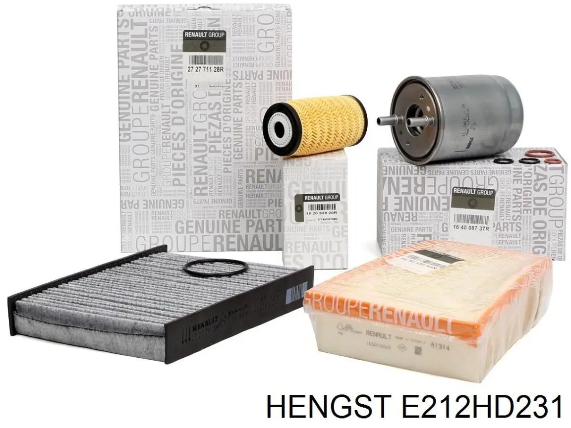 Filtro de aceite E212HD231 Hengst