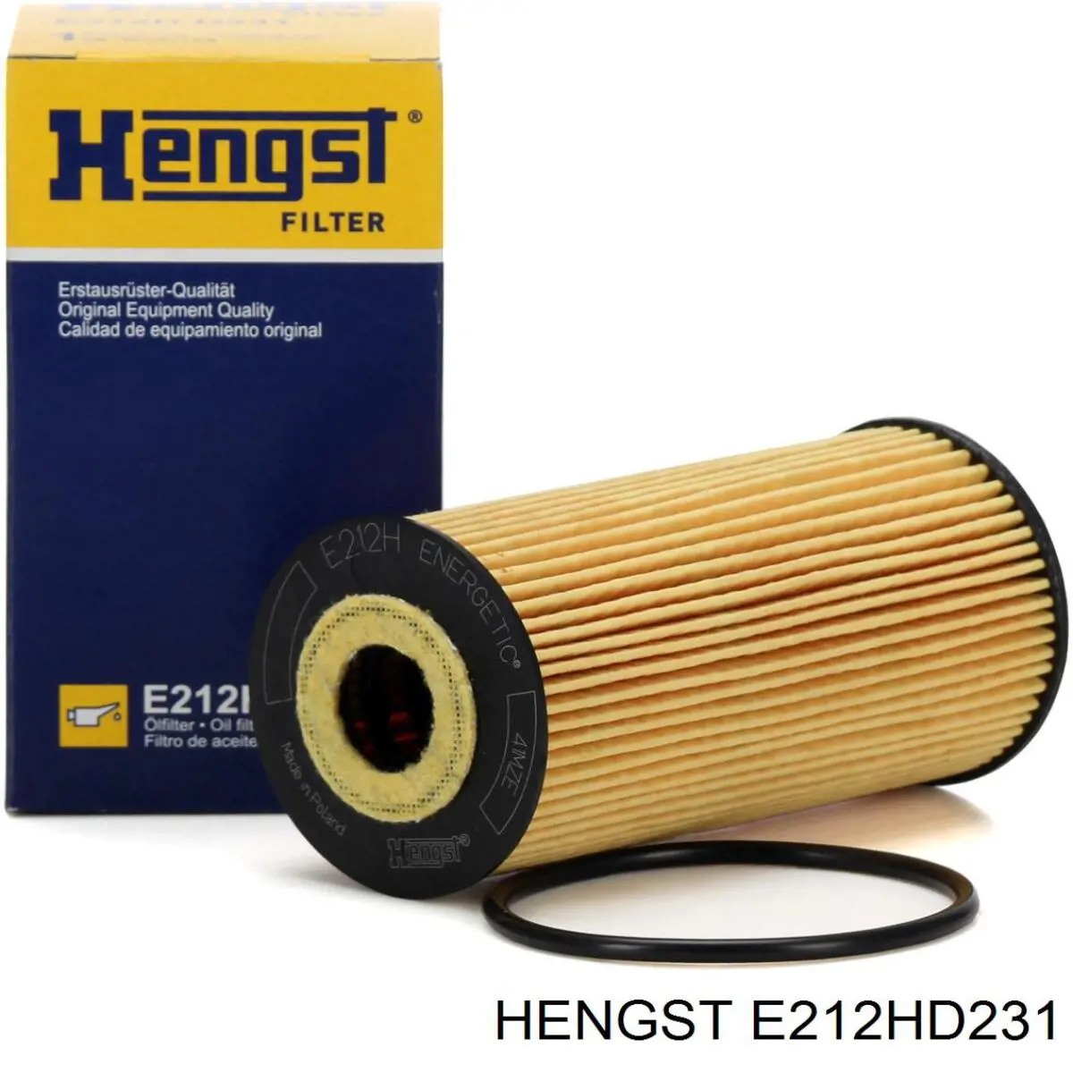E212HD231 Hengst filtro de aceite