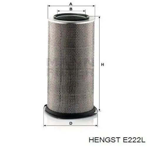 Filtro de aire FA3124 Mecafilter