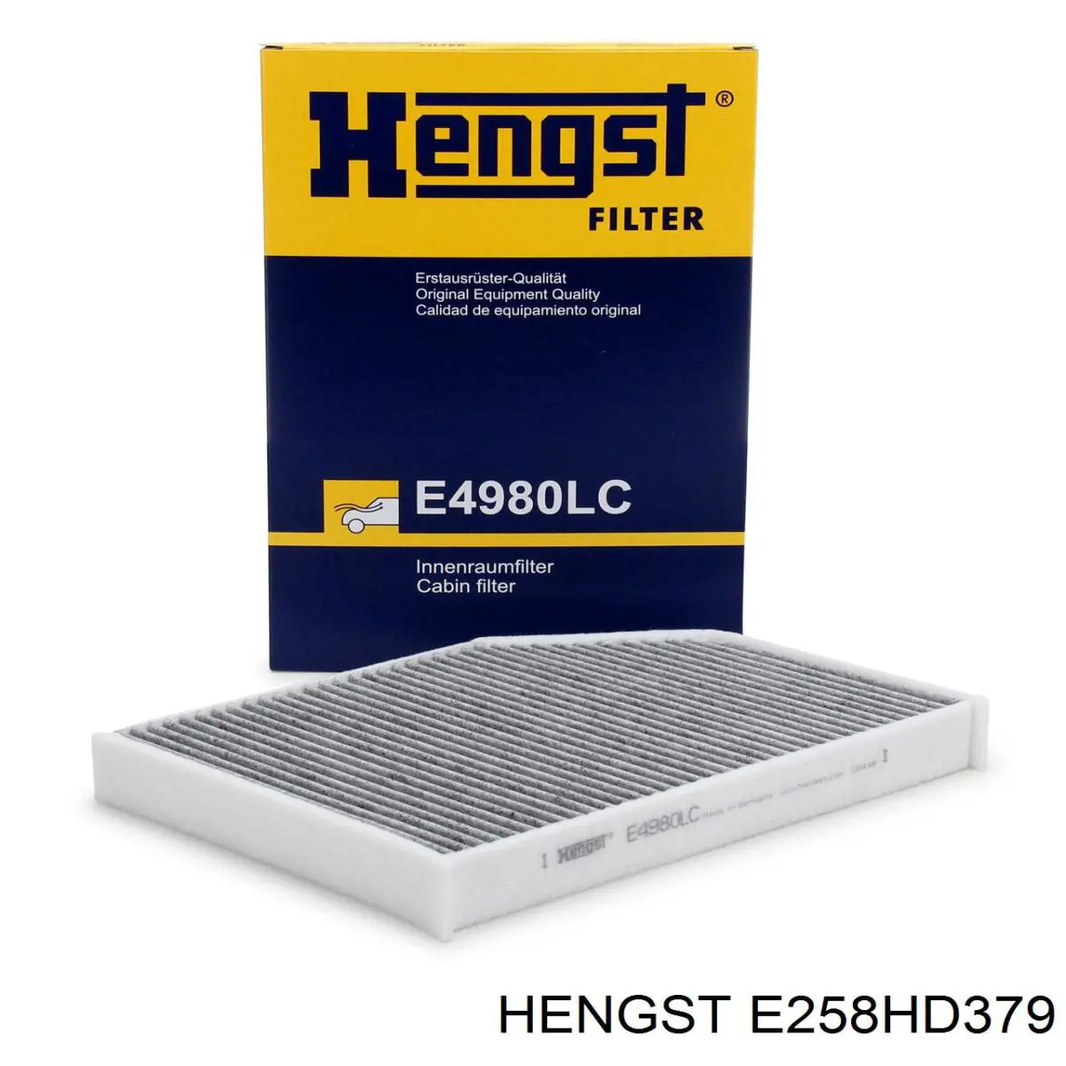 E258HD379 Hengst filtro de aceite