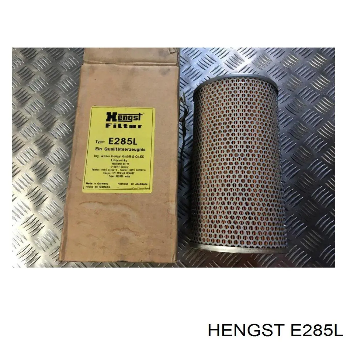 E285L Hengst filtro de aire