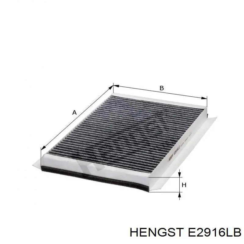 E2916LB Hengst filtro habitáculo