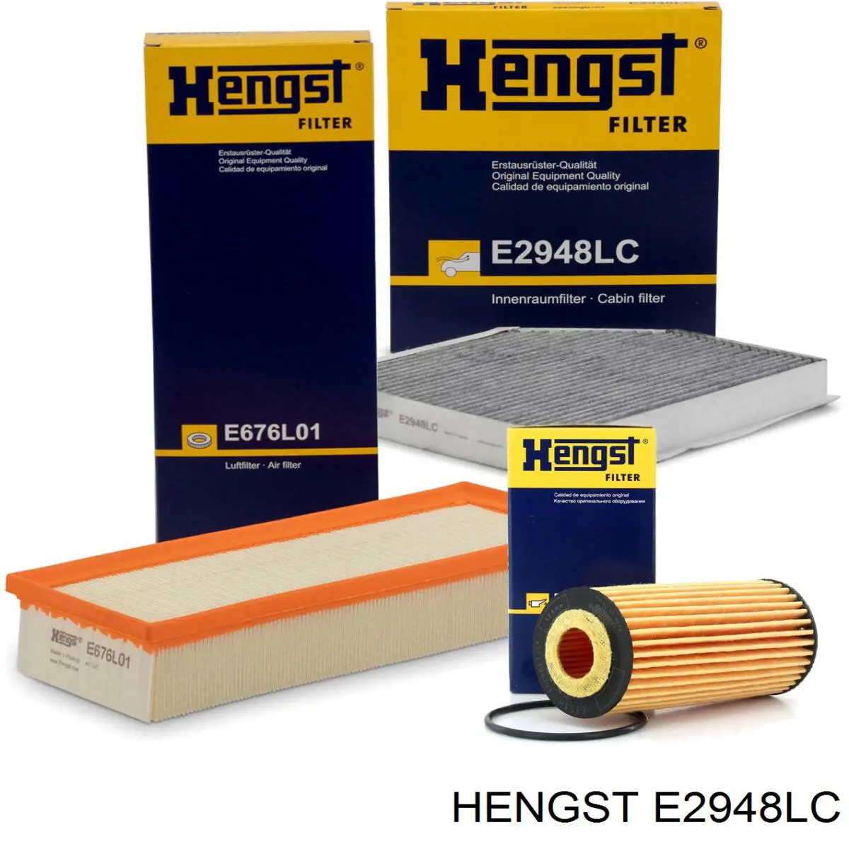Filtro de habitáculo E2948LC Hengst