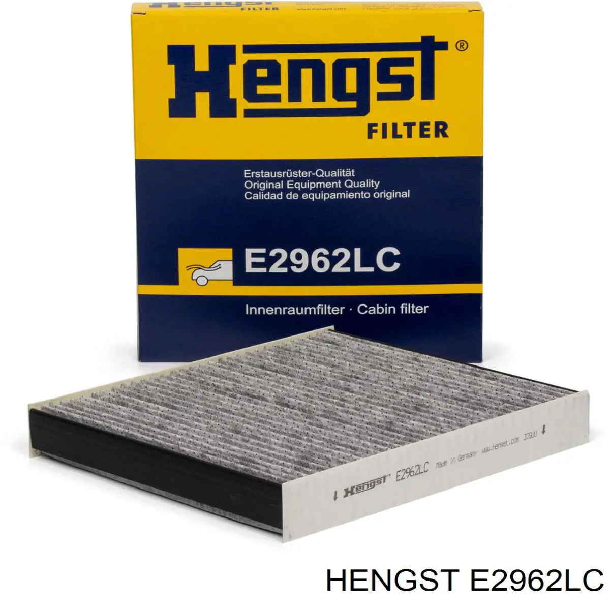 Filtro de cabina Hengst E2962LC precio, desde 9,26 EUR