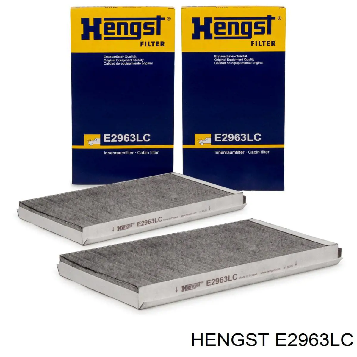 E2963LC Hengst filtro habitáculo