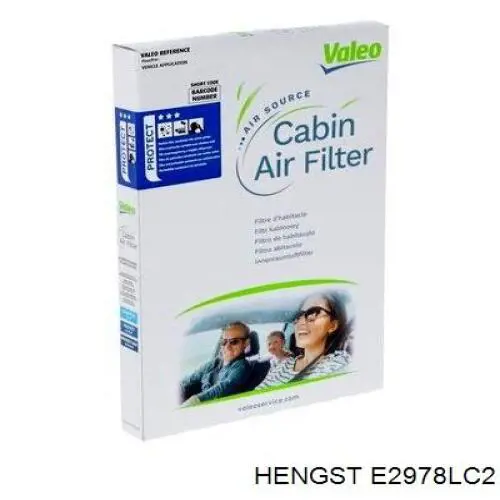 Filtro de polen Hengst E2978LC2
