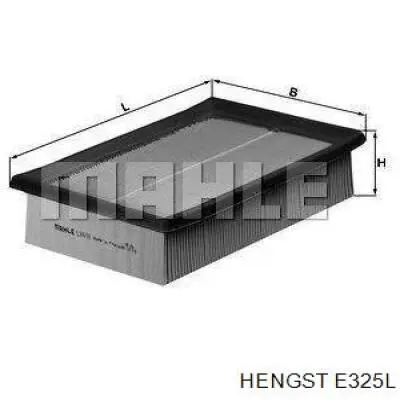 E325L Hengst filtro de aire