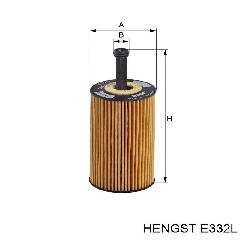 E332L Hengst filtro de aire