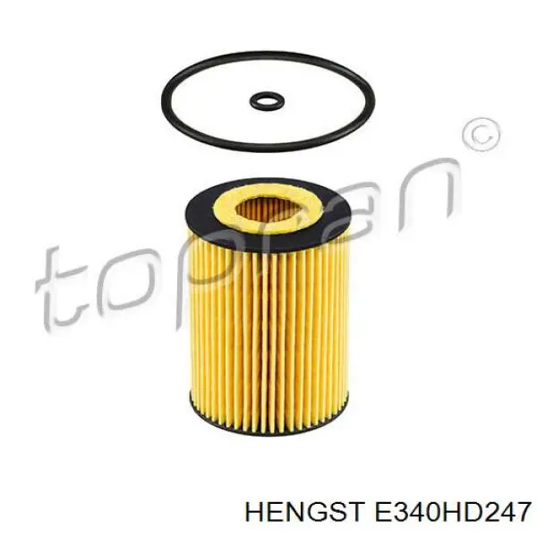 E340HD247 Hengst filtro de aceite