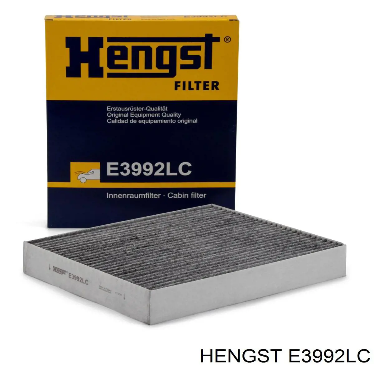 E3992LC Hengst filtro de habitáculo