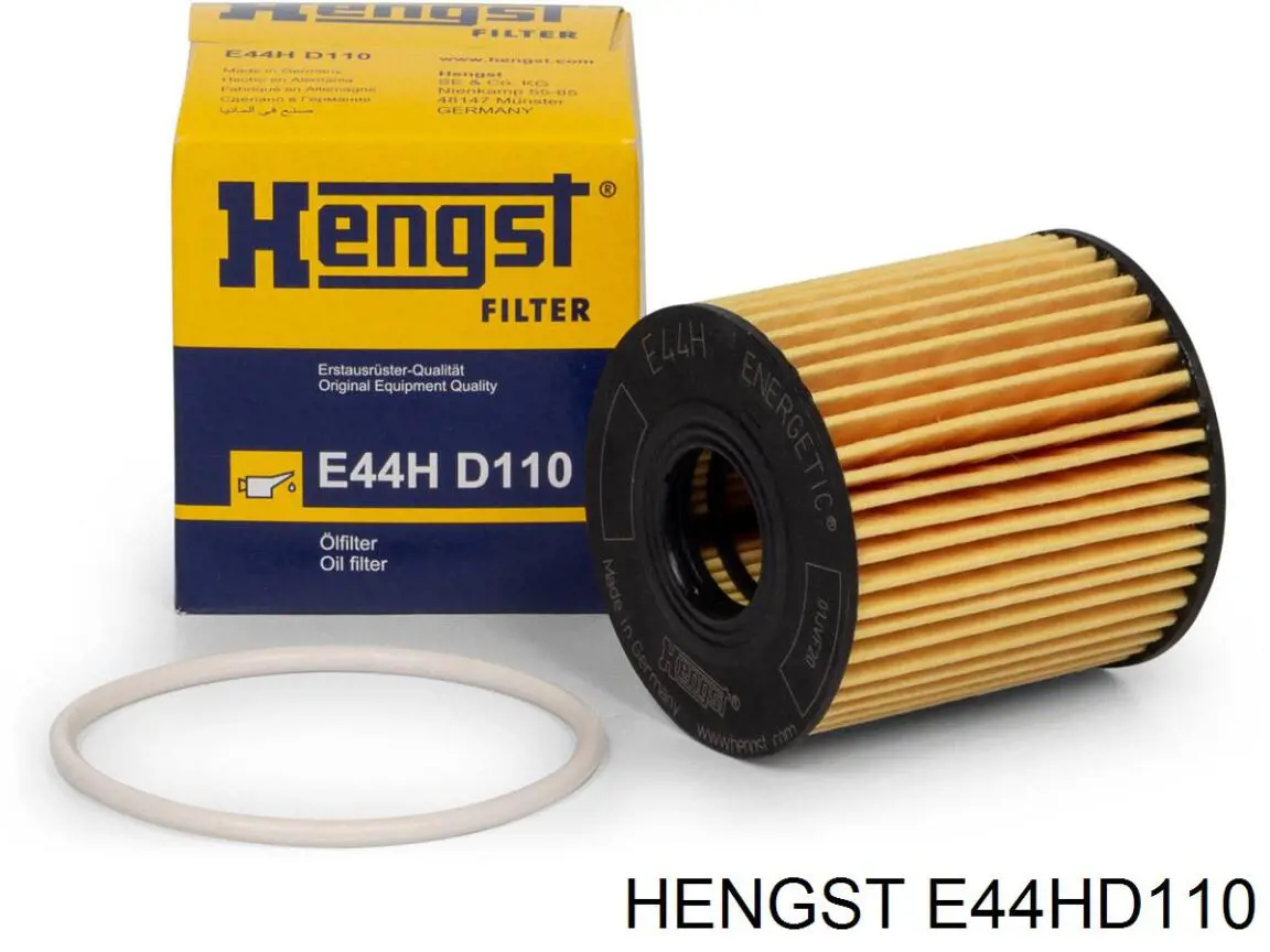 E44H D110 Hengst filtro de aceite