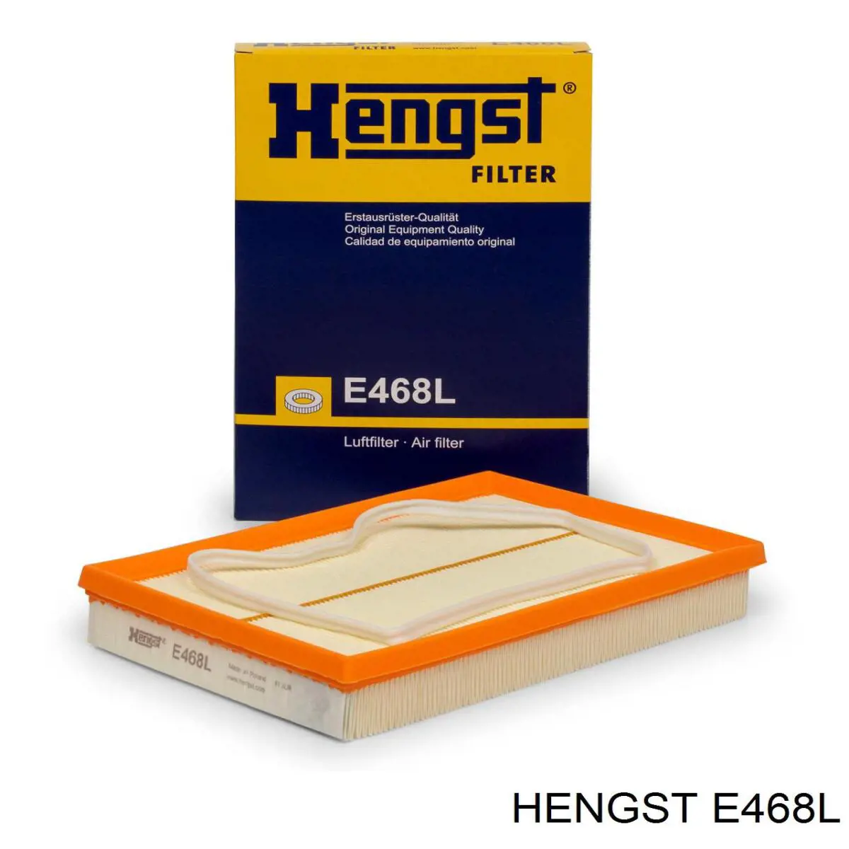 El filtro de aire Hengst E468L precio, desde 7,99 EUR