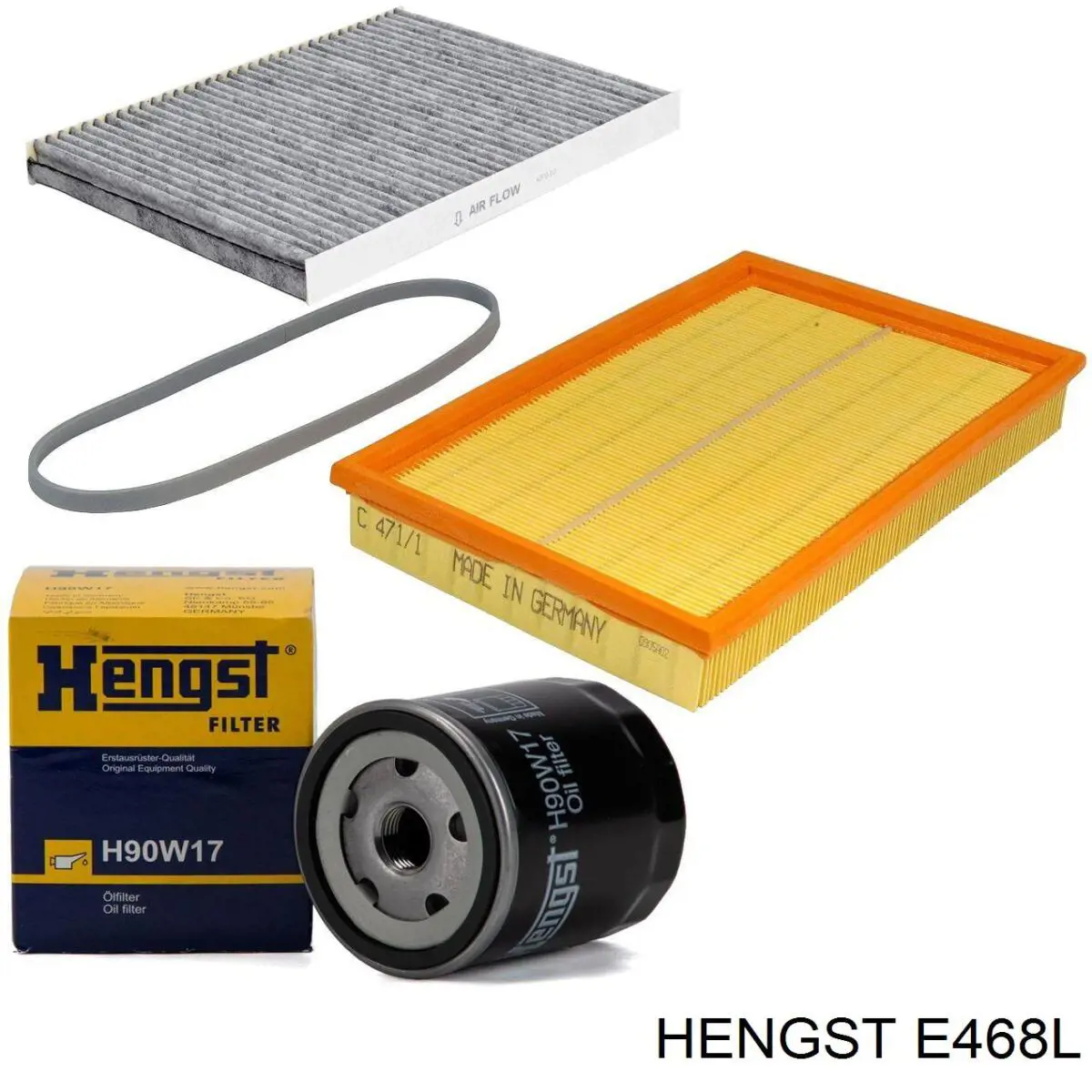 Filtro de aire E468L Hengst