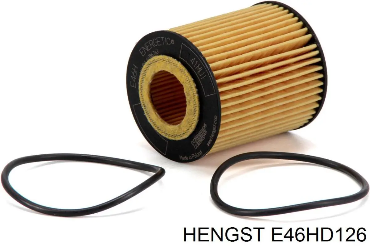 E46H D126 Hengst filtro de aceite