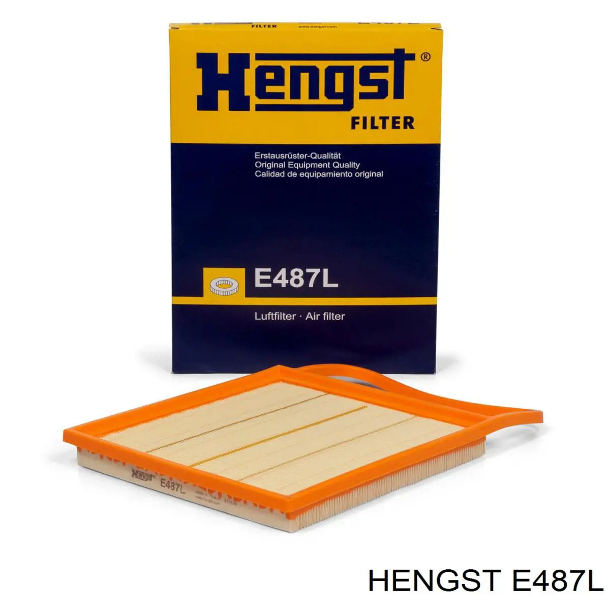 E487L Hengst filtro de aire
