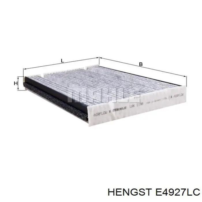 E4927LC Hengst Filtro antipolen