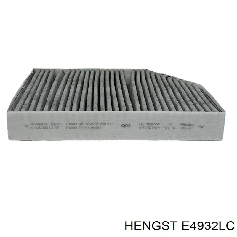 Comprar E4932LC Hengst Filtro de aire del habitáculo