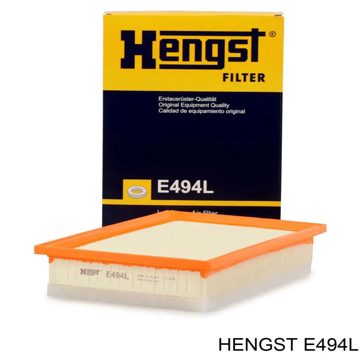 E494L Hengst filtro de aire