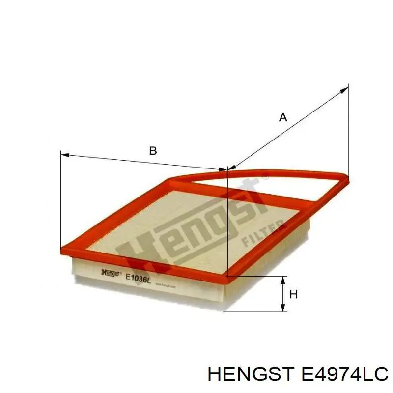 Filtro de habitáculo CAF231311 Open Parts