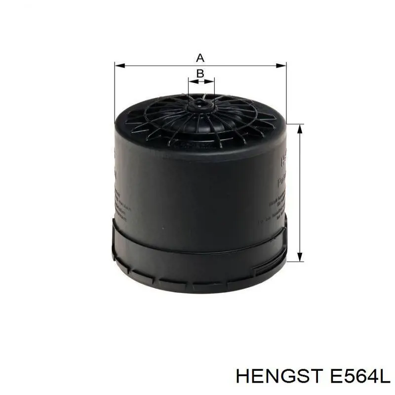 E564L Hengst filtro de aire