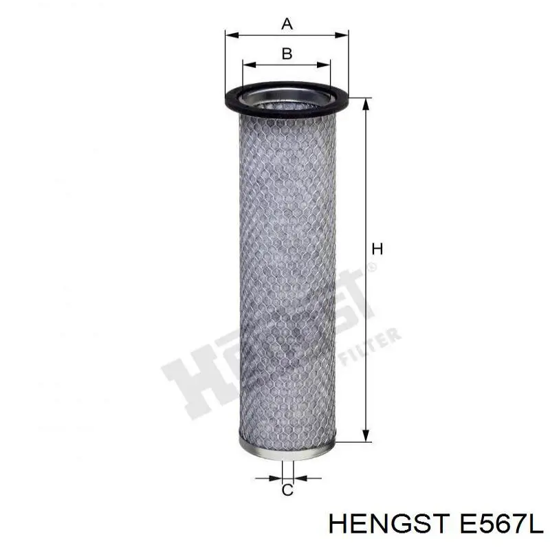 79011386 AlliS-Chalmers filtro de aire