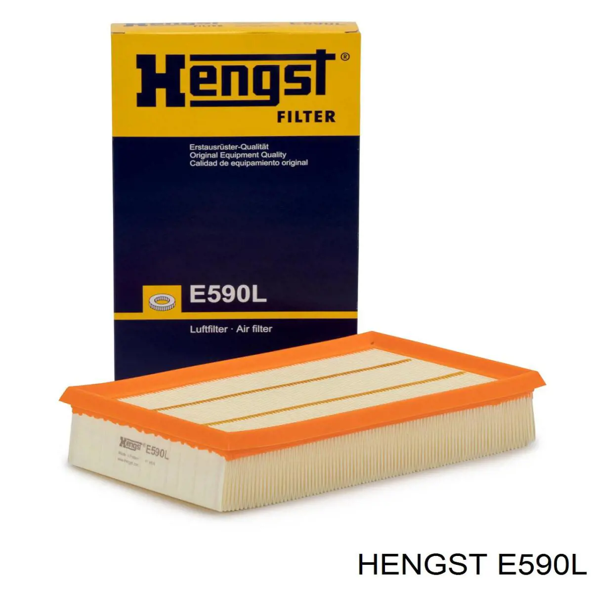 E590L Hengst filtro de aire