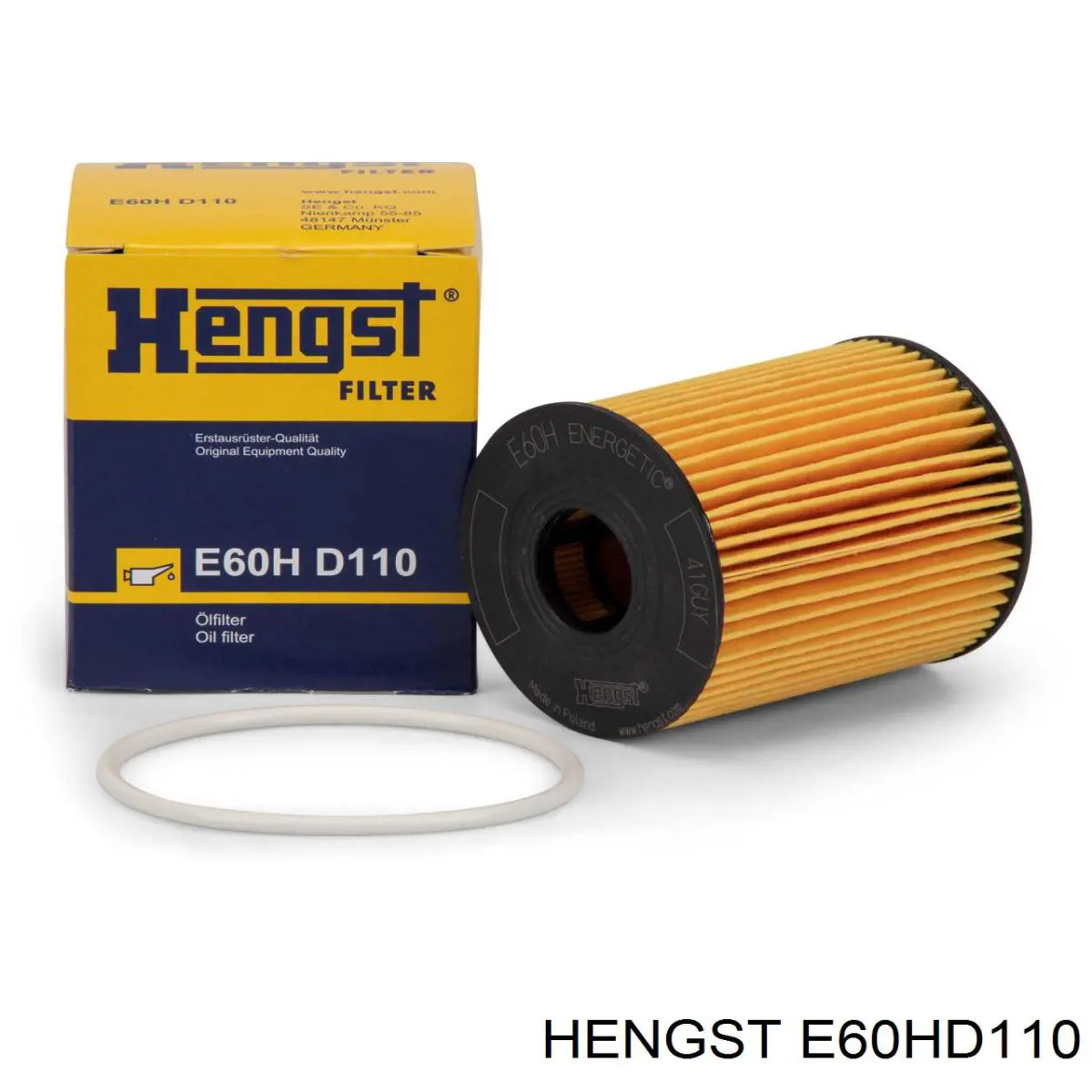 E60HD110 Hengst filtro de aceite