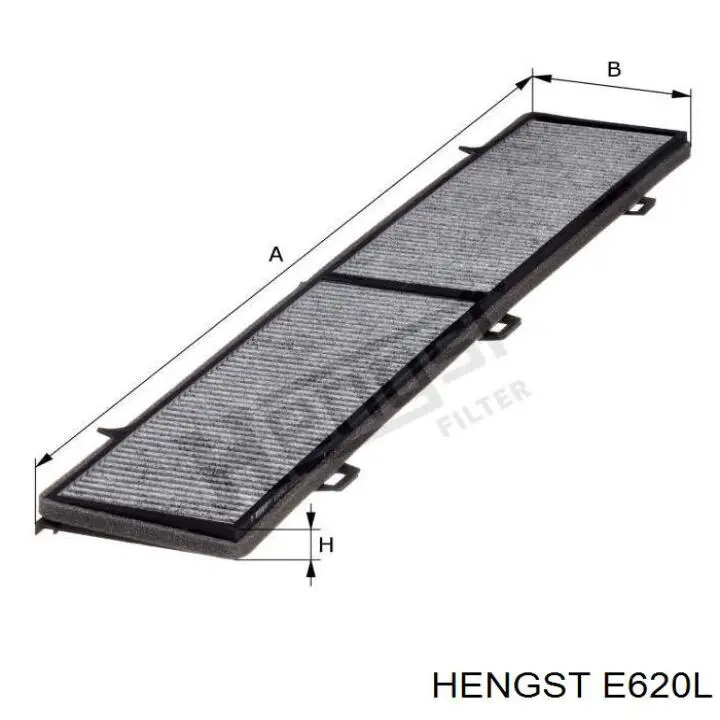 E620L Hengst filtro de aire