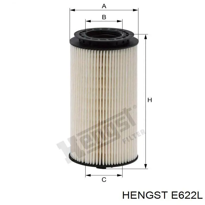 E622L Hengst filtro habitáculo