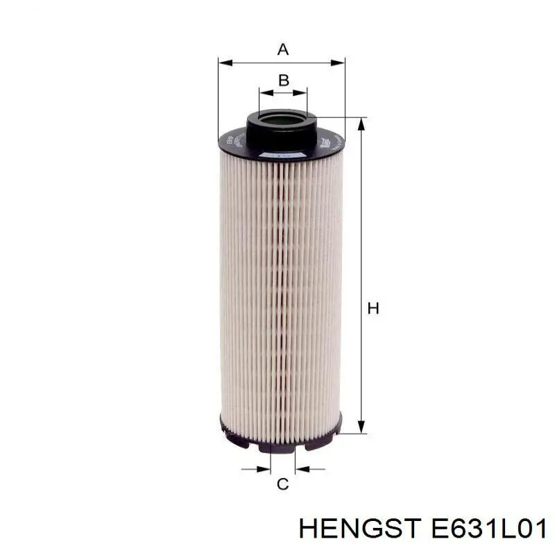E631L01 Hengst Filtro de aire de motor