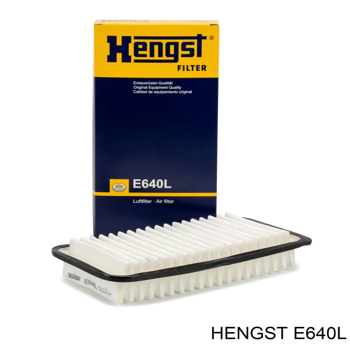 E640L Hengst filtro de aire