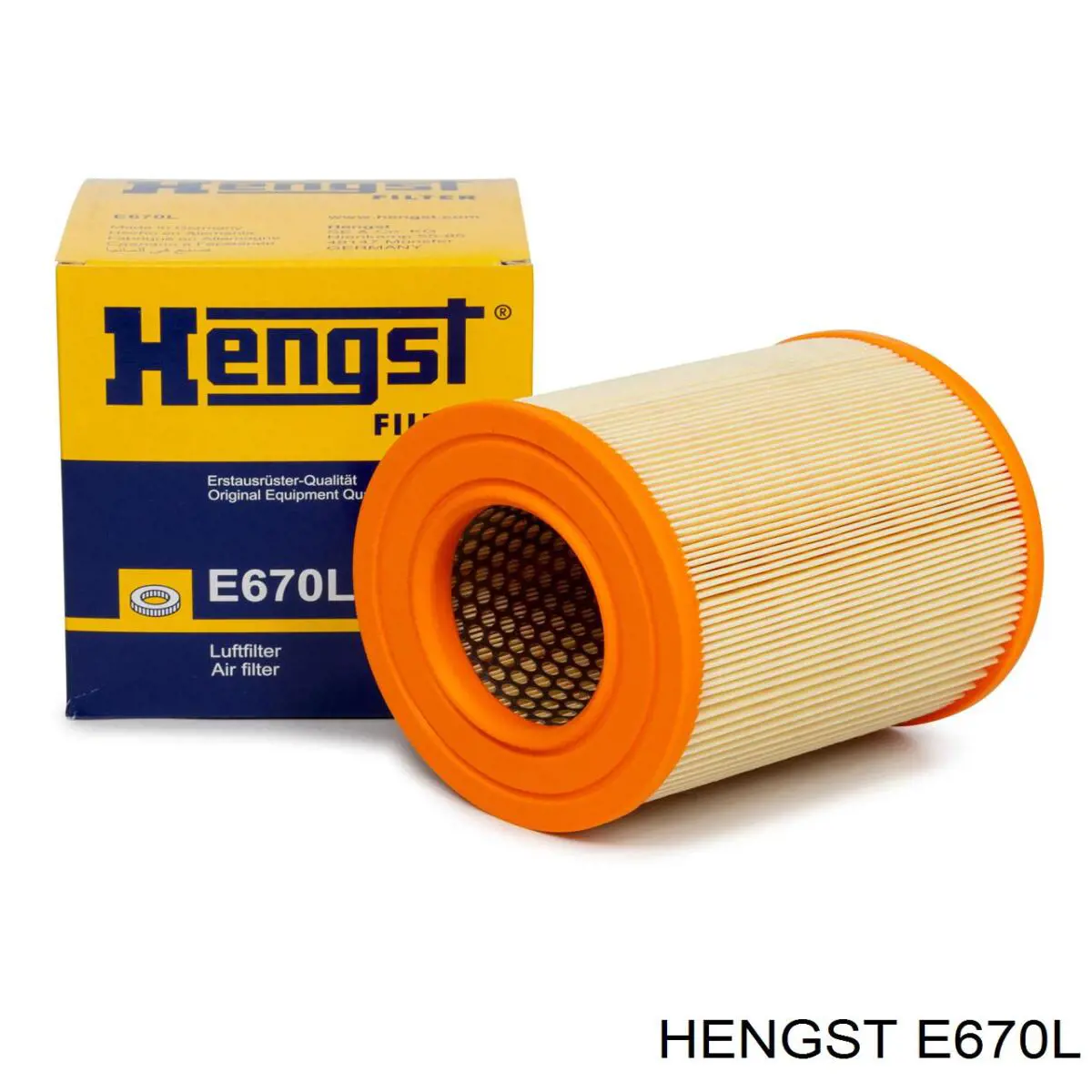 E670L Hengst filtro de aire