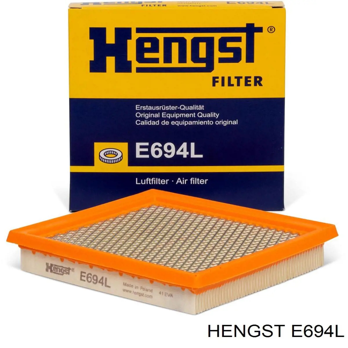 E694L Hengst filtro de aire