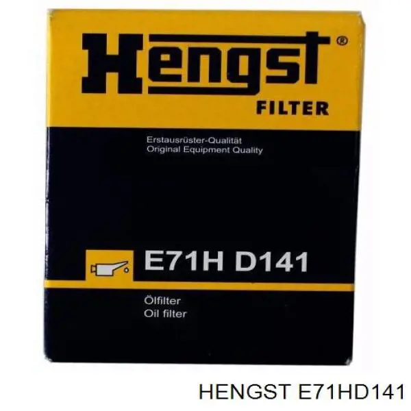 Comprar E71HD141 Hengst Filtros de aceite