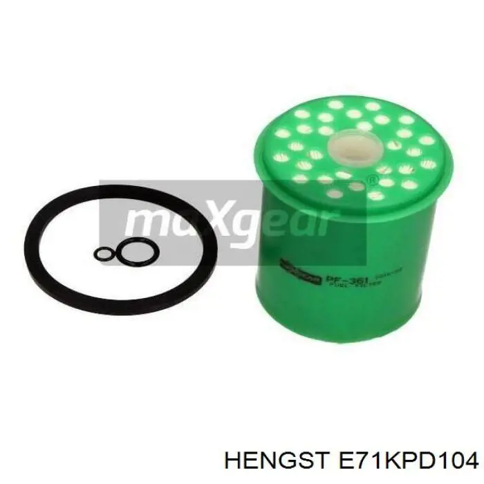 E71KPD104 Hengst filtro combustible
