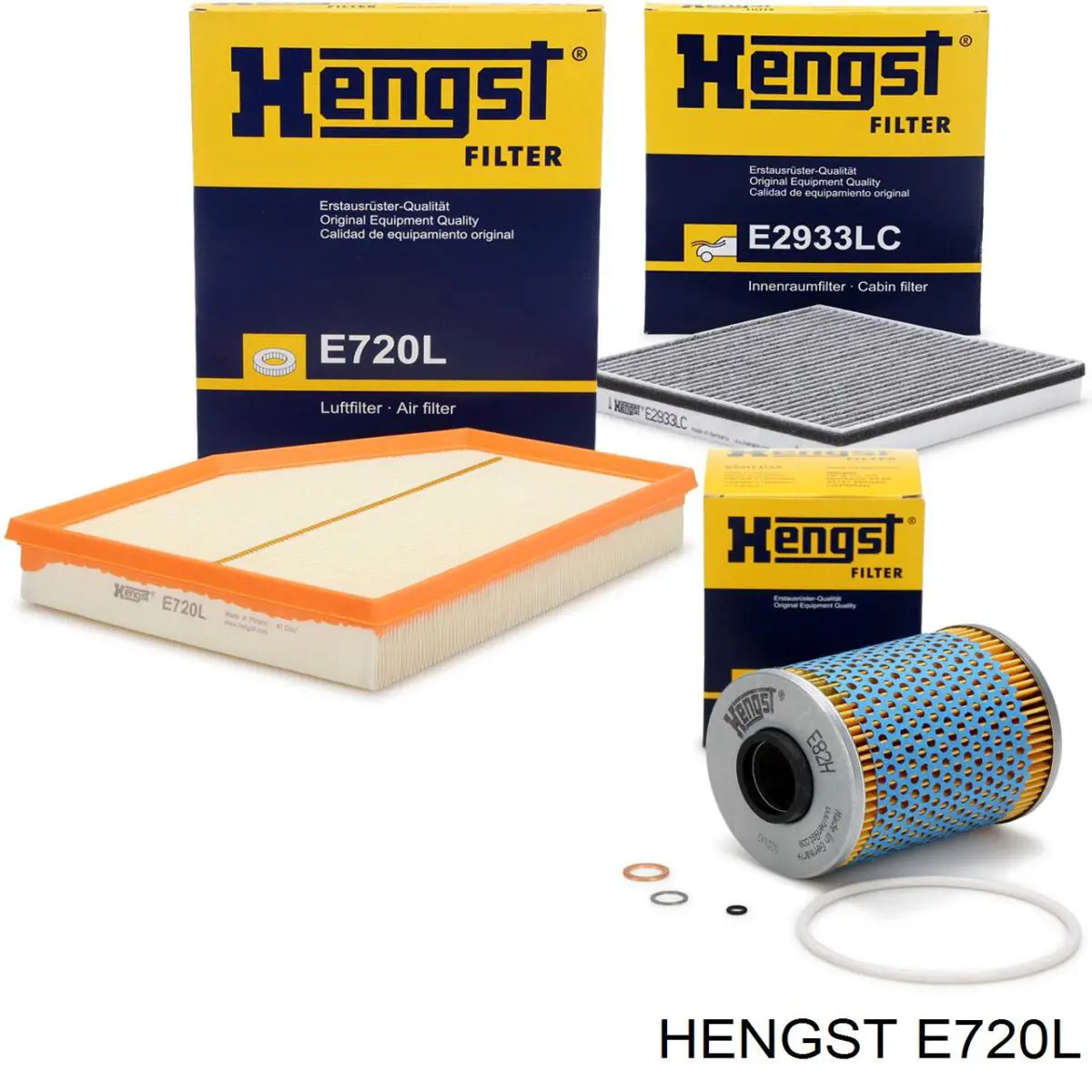 Filtro aire Hengst E720L