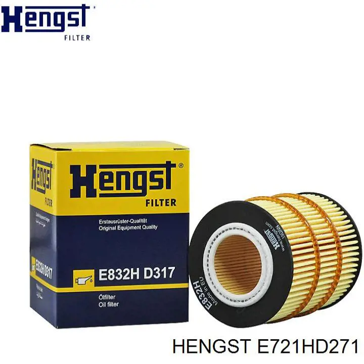 E721HD271 Hengst filtro de aceite