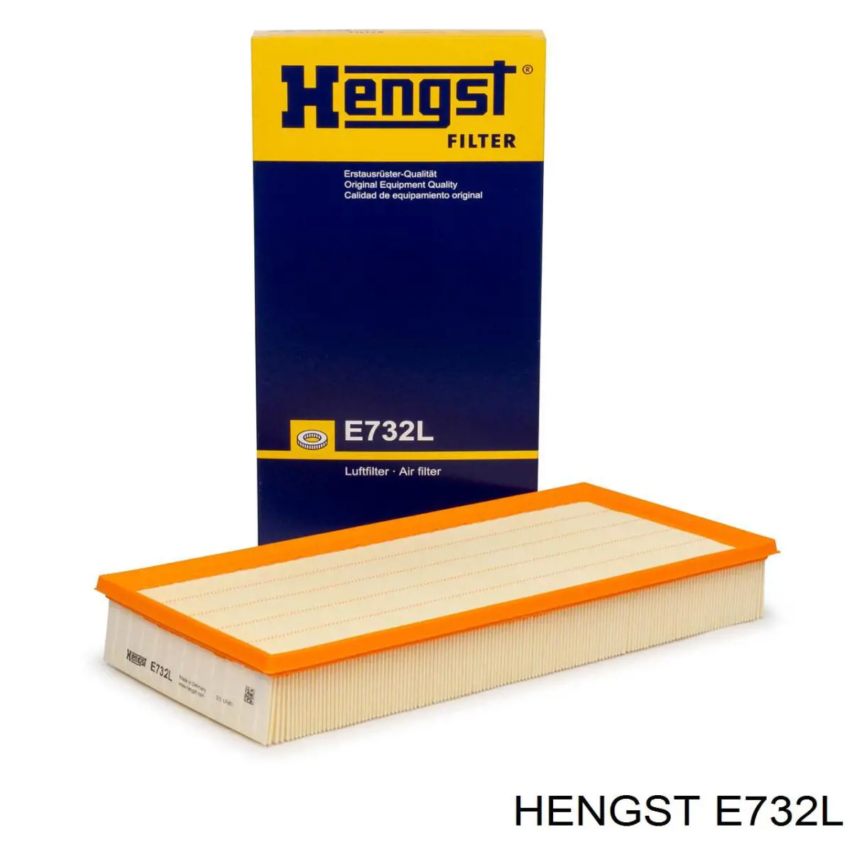 Filtro de aire E732L Hengst