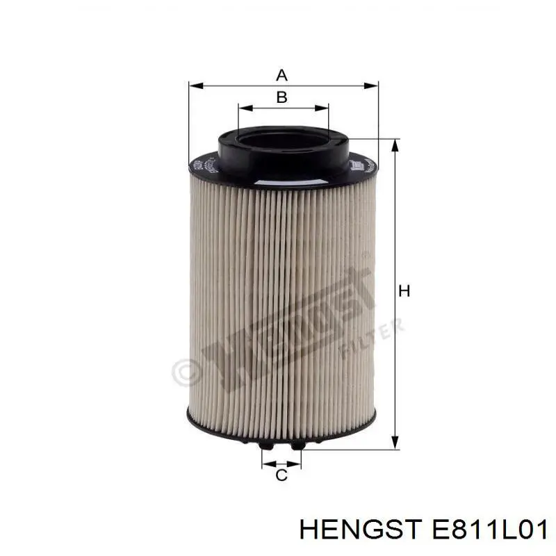 E811L01 Hengst filtro de aire